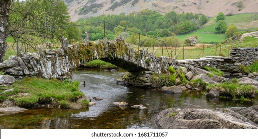 Slaters Bridge In Little Langdale, Cumbria