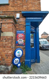 Sleaford, Lincolnshire, UK 10 14 2022 Small Corner Shop Example