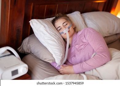 SLeep Apnea - Sleeping disorder with cpap machine 