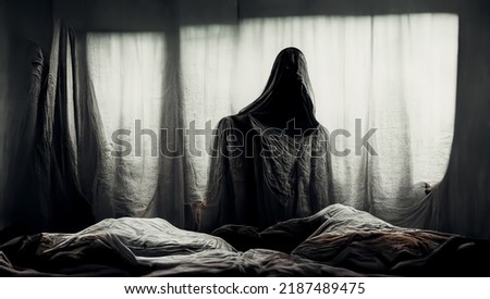 Sleep Paralysis with Ghost Visitor
