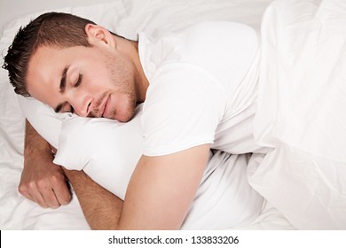 Sleeping Beautiful Man