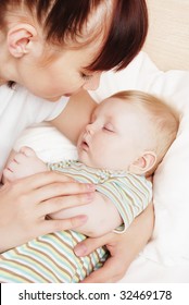 The sleeping boy