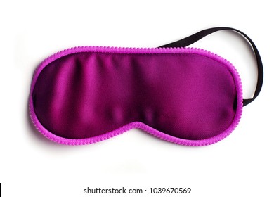 Sleeping Mask, Isolated On White Background