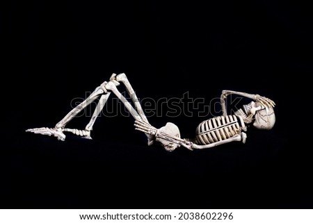 Image, Stock Photo final journey Cemetery