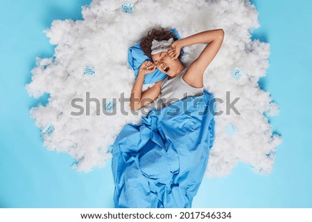 Similar – woman dreaming awake , europe