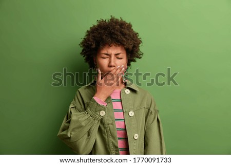 Image, Stock Photo Monday tiredness