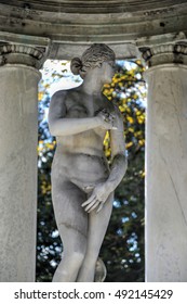 Sleepy Hollow, New York - October 21, 2012: Kykuit, The Rockefeller Estate. A Grand Mansion That Was The Rockefeller Home And Is Now A Historic Site Of The National Trust For Historic Preservation.