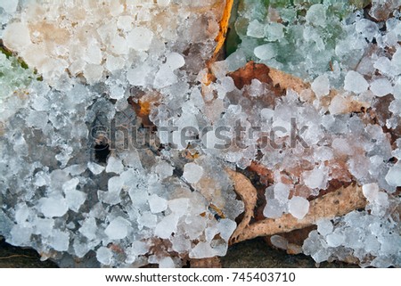 sleet  