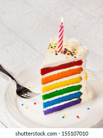 Slice of Birthday Cake
