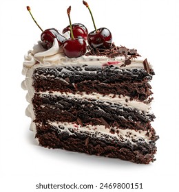 a slice of black forest