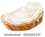 slice of bread with quark