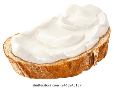 slice of bread with quark