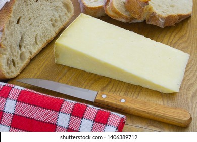 Slice Of Cantal (French Cheese)