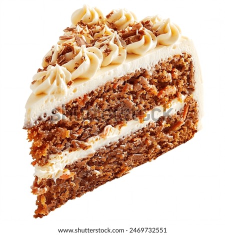 A Slice of carrot cake