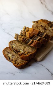 Slice Of Cinnamon Banana Bread