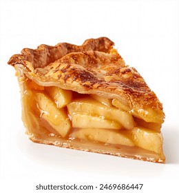 a slice of classic apple pie - Powered by Shutterstock