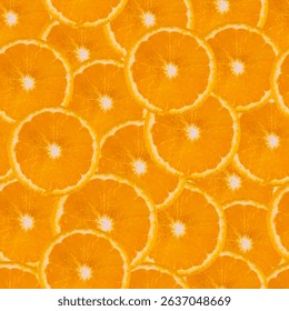 slice orange fruit seamless pattern background, slice orange fruit wallpaper background