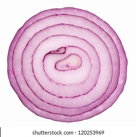 Slice Of Red Onion