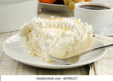 A Slice Of Rich Banana Cream Pie