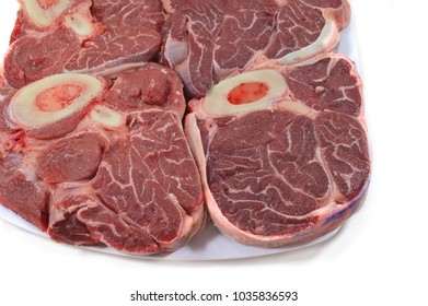 Sliced Beef Shanks Fresh Osso Buco Stock Photo (Edit Now) 1035836593