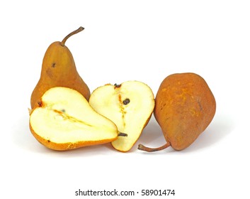 Sliced Bosc Pear