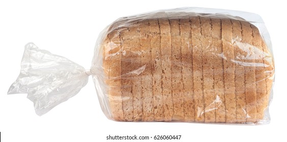 Sliced Bread In Plastic Bag