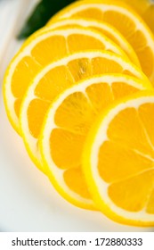 Sliced Meyer Lemon