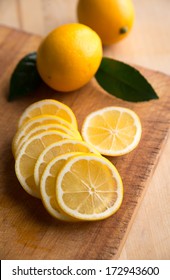 Sliced Meyer Lemon