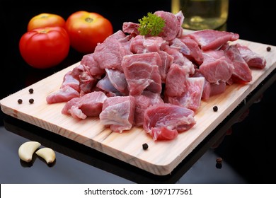 Sliced Mutton With Bone