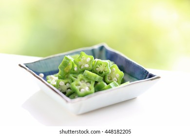 Sliced Okra