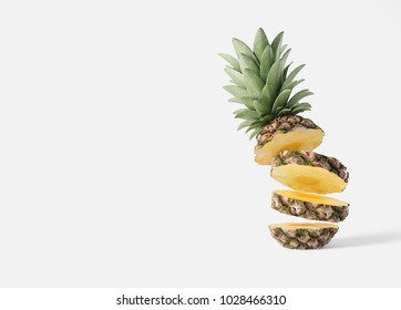 Sliced Pineapple Concept