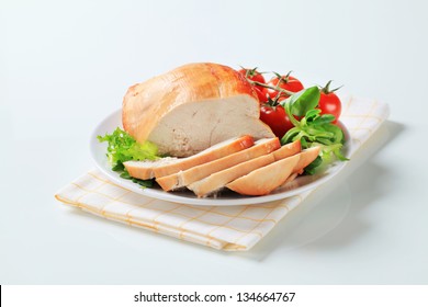 Sliced Roasted Turkey Breast