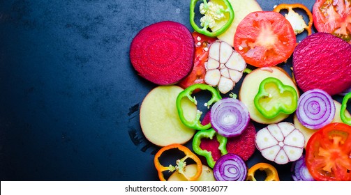 Sliced Vegetables