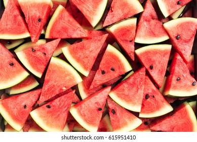 Sliced Watermelon
