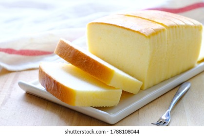 Slices Of Butter Cake Or Pound Cake