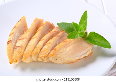 Slices Of Grilled Chicken Breast
