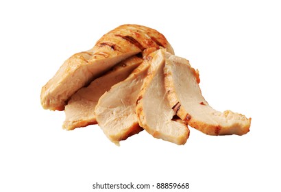 Slices Of Grilled Chicken Breast