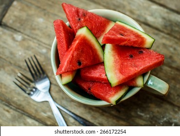 Slices Of Watermelon