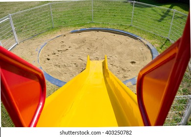 slide on the playground