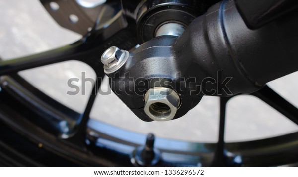 Sliding wrench,Engine,
Headlight, Nut, Shock absorber, Pump, Disc brake, Wheel, Big bike
background.