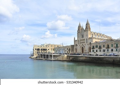 Sliema Town Embankment, Malta