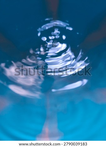 A slightly disturbed surface texture shown upclose 