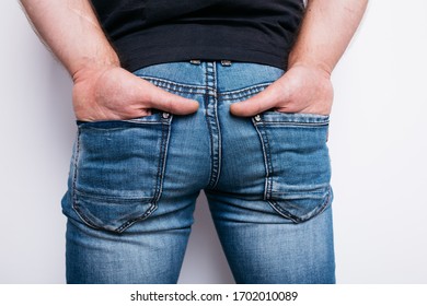 Blue jeans men butt Stock Photos, Images & Photography | Shutterstock