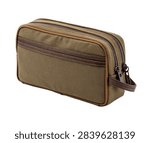 Slim Travel Pouch With Rectangular Soft Body Secu Isolated On White Background