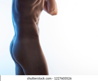 Skinny Nude Asian Male Ass