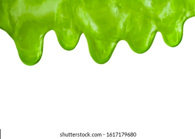 Slime Flows Goo Blot Isolated