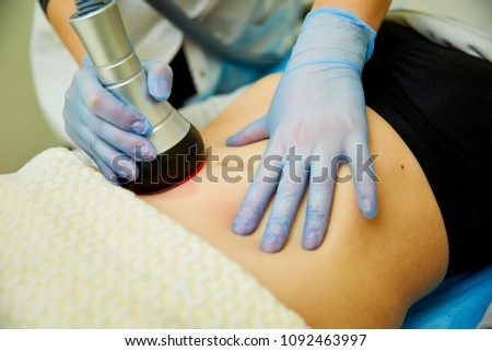 Slimming and cellulite laser treatment at clinic