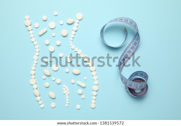 Slimming Pills Fat Burner Weight Loss Stock Photo Edit Now 1381539572