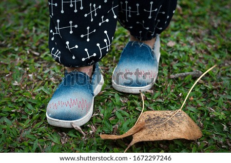 Similar – Image, Stock Photo red Winter Hiking