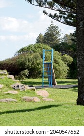 The Slippery Dip Or Slide Provides Safe Fun For Children